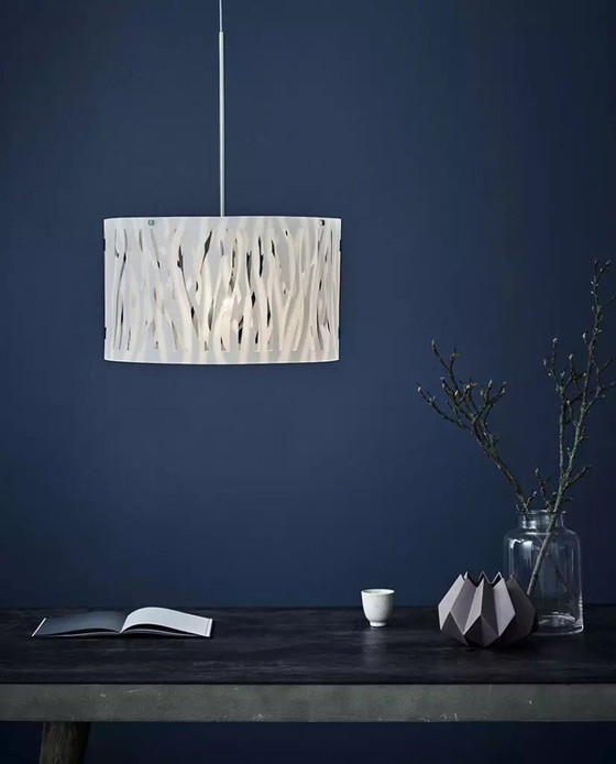 Image 1 of Herstal - Lampada a sospensione "Grass" Edizione bianca - Design danese