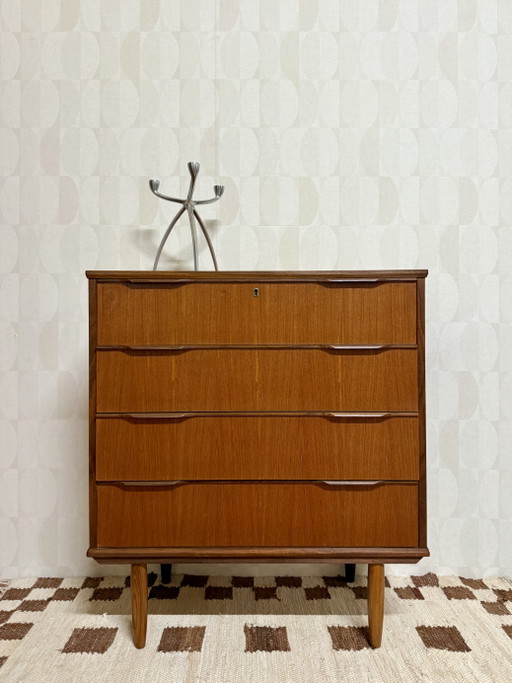 Commode danoise vintage | Teck | Mid-century | Années 60