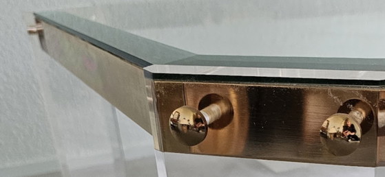 Pierre Vandel coffee table – Glass, Plexiglass (photo 4 of 5)