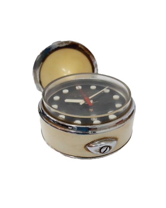 Image 1 of Reloj despertador mecánico chino antiguo