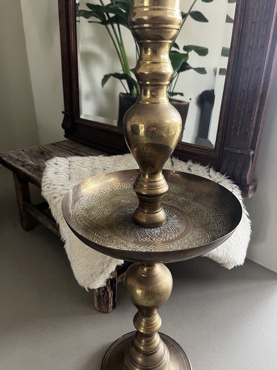 Image 1 of vieux chandelier marocain