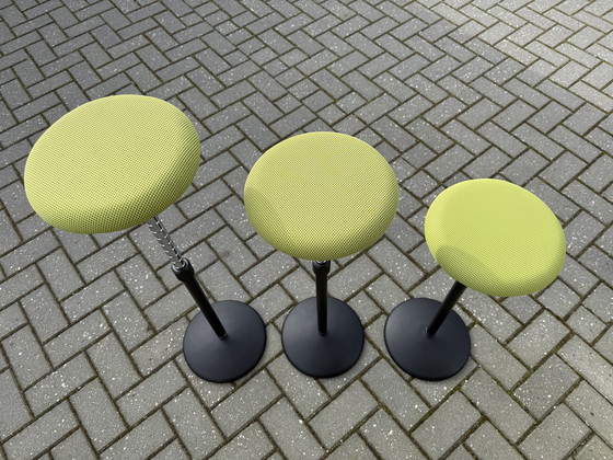 Image 1 of 5x Girsberger Sway ergonomic standing/sitting stool