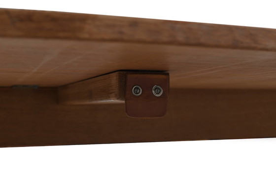 Image 1 of Zeldzame Børge Mogensen bibliotheektafel 6281 in eikenhout