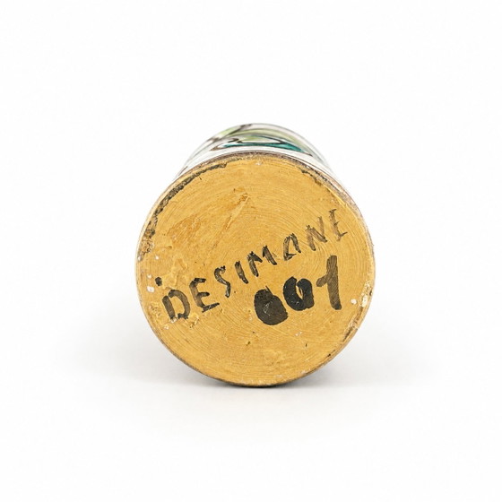 Vintage DeSimone Solifleur Vase – Signed Sicilian ceramic in the Picasso style (photo 4 of 6)