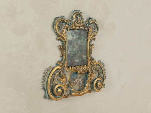 Baroque Mirror, handcrafted, 1960s