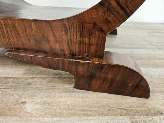 Art Decò Dining Table in Walnut Burl, 1940 – Wood (photo 20 of 21)