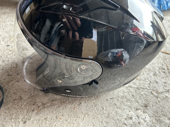 Casco jet MT Helmets nero, taglia L (59-60) – Regali, Textile (photo 3 of 8)