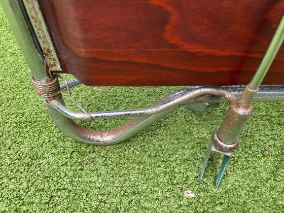 Gerlinol Foldable Bar Cart / Trolley – Chrome (photo 23 of 24)