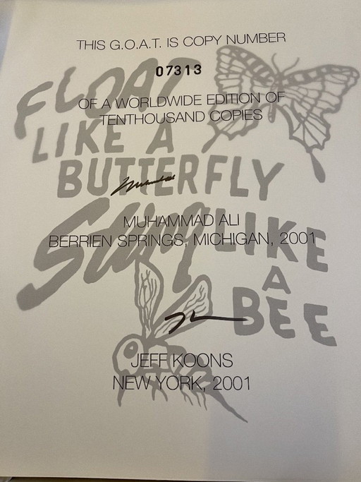 GOAT – Le plus grand de tous les temps : Hommage à Muhammad Ali (Édition SUMO) – Signé
