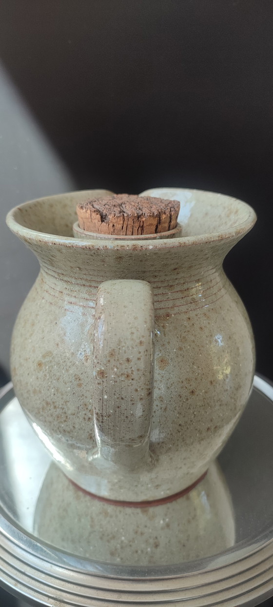Image 1 of Handcrafted water cooler pitcher, La Draille Pottery (Anduze)
