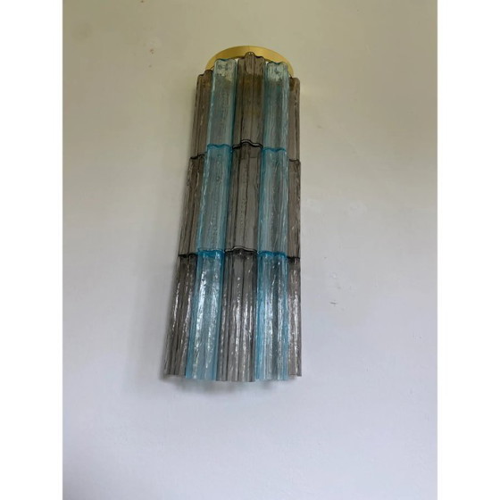 Image 1 of Lámpara de pared escultórica Tronchi de cristal de Murano – Hecha a mano en Italia