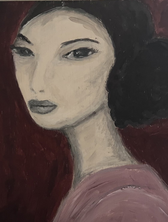 Image 1 of Self-made Portrait of a Woman