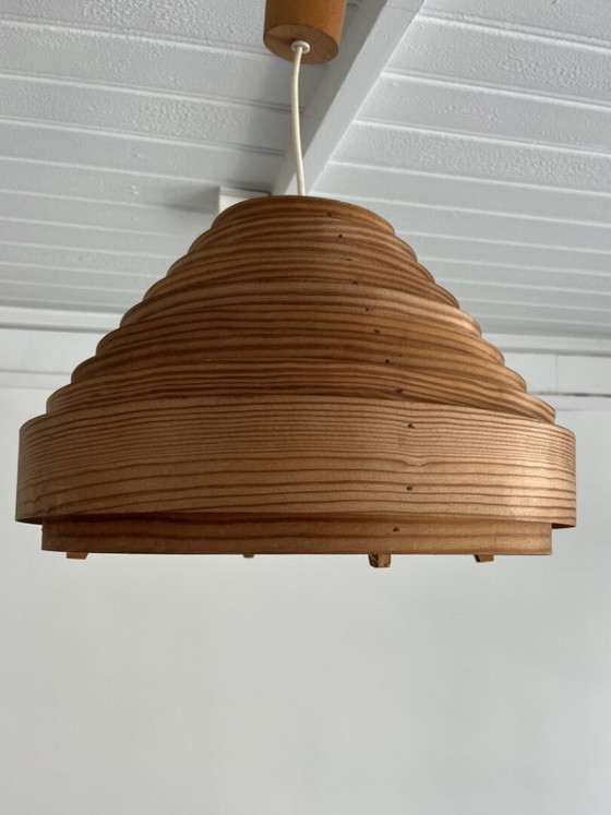 Pine Hanging Lamp, Hans-Agne Jakobssen – Pendant lamps, Wood (photo 5 of 13)