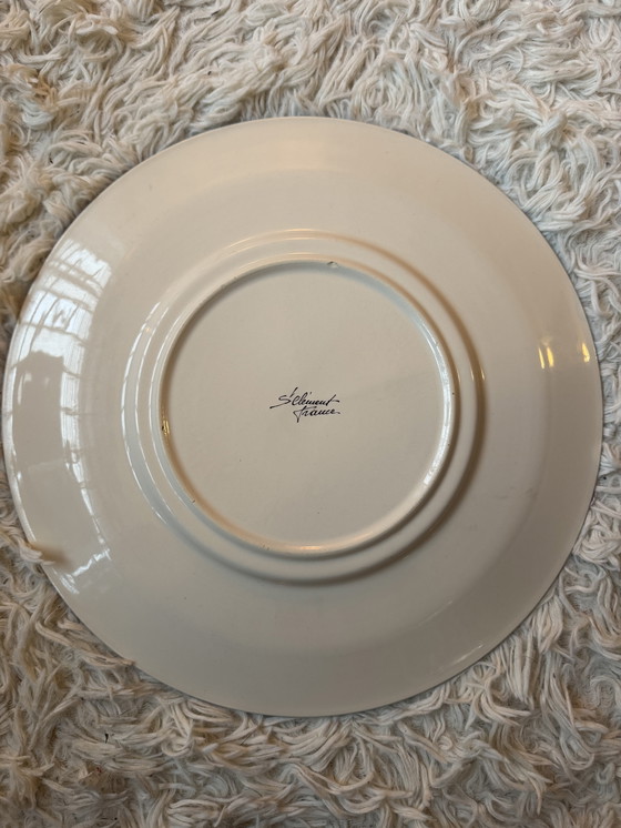 Image 1 of Fauvistisch keramisch bord van St. Clement.