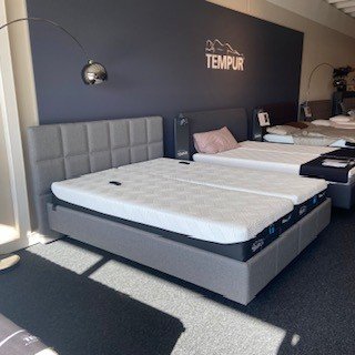 Image 1 of TEMPUR Gray Relax bed - 160x200 STATIC
