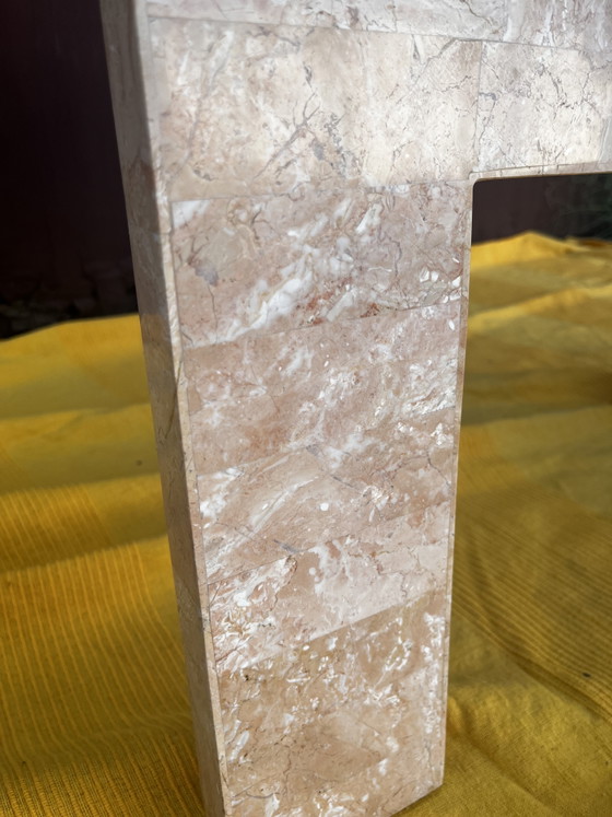 Vintage Mactan Stone Coffee Table – Glass (photo 6 of 6)