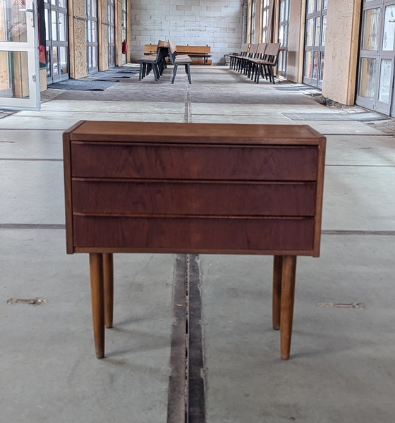 Image 1 of Vintage Danish Teak Chest of Drawers