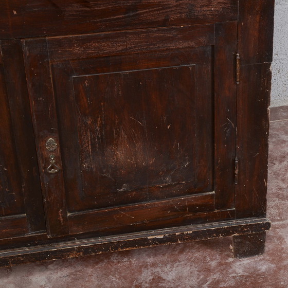 Vetrina angolare intarsiata del XIX secolo con ripiani – Vetrine, Vetro, Klassiek (photo 12 of 23)