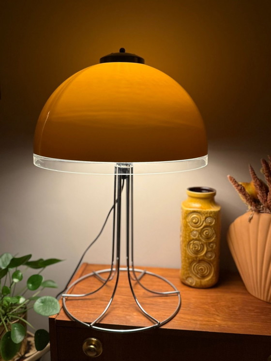 Image 1 of Lampada a fungo italiana vintage dell'era spaziale