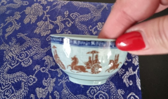 Set Vintage pour la Cérémonie du Thé Chinoise – Chinoiserie, Vaisselle, Porcelain (photo 8 of 11)
