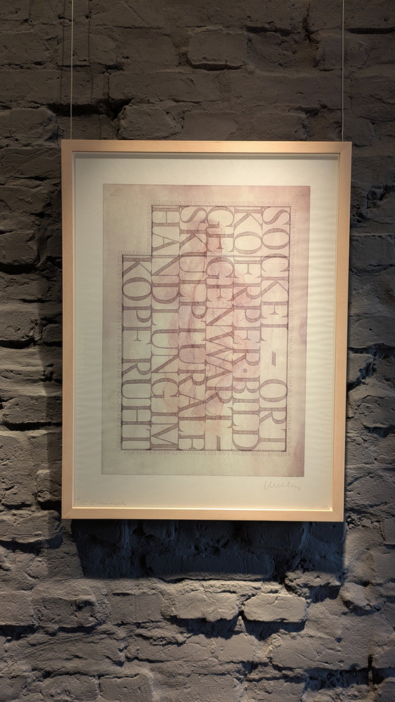 Image 1 of Franz Erhard Walther - 2 framed editions