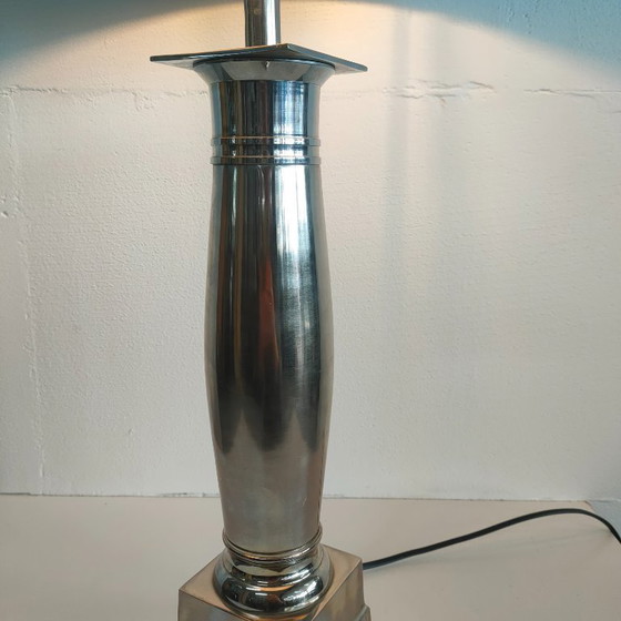Image 1 of Hohe Retro-Tischlampe im Imperator-Stil.