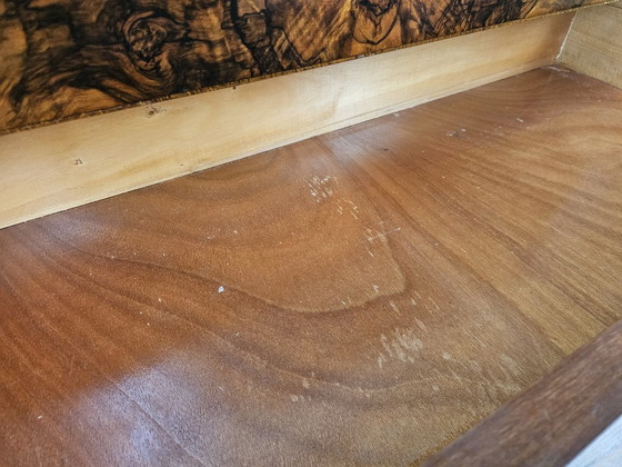 1940s Art Decò walnut chest of drawers, Wood, Brown, Klassiek (photo 19 of 24)