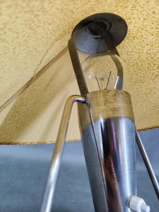 Image 1 of Lampe de table Helena Frantova, style Mid-Century, chrome et papier, années 1960