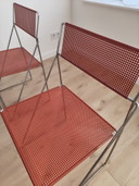 Chaises vintage Nuova X-Line rouge - Hay, Niels Jørgen Haugesen