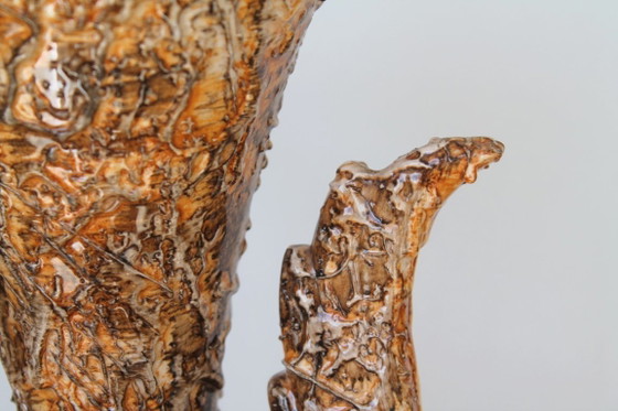 Image 1 of Fat Lava vase Ilkra model 1028 amforavase from the sixties