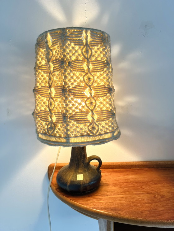 Image 1 of Vintage Keramieken Tafellamp, Kiel Atelier ‘60