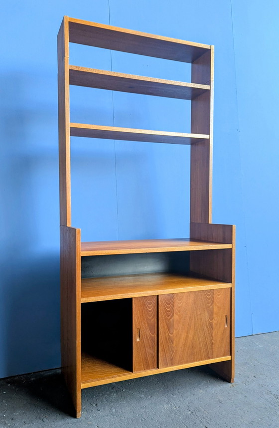 Image 1 of Midcentury KLM wall cabinet - Poul Cadovius -1960s