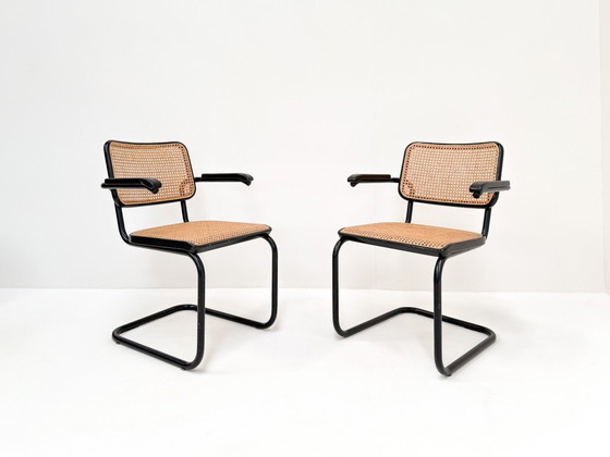 Image 1 of 4X Thonet Cesca stoel van Marcel Breuer