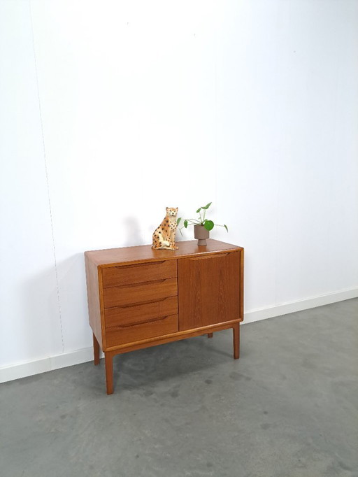 Teak Danish sideboard with drawers vintage