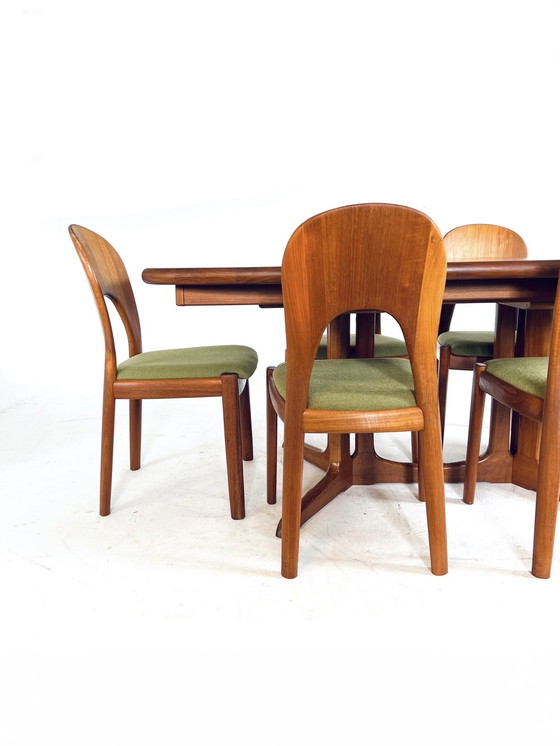 Image 1 of 6x 'Morten chair', Koefoeds Hornslet '70