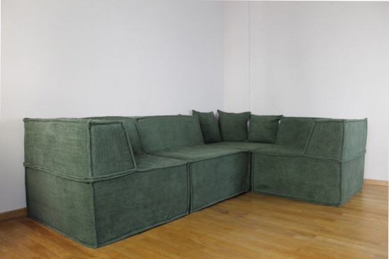 Image 1 of Nuovo, SPEDIZIONE GRATUITA Design Mid Century, Vintage, Cord, Verde