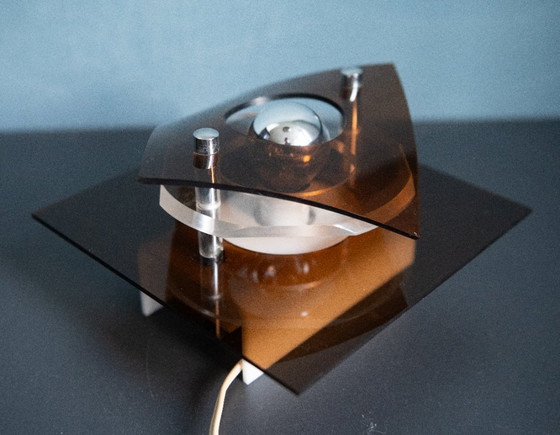 Vintage Herda Plexiglas Wall Lamp – Wall lights, Plastic (photo 3 of 9)