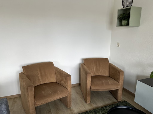 Suede Leolux Fauteuils