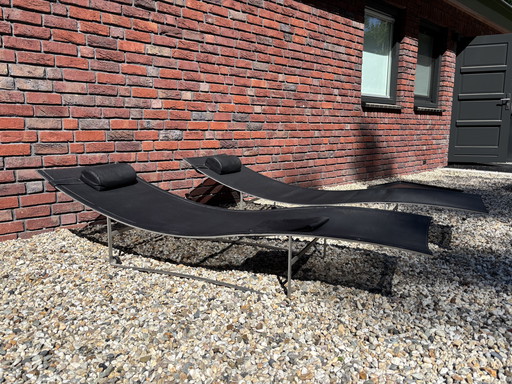 2x Royal Botania Ligbed in Goede Staat