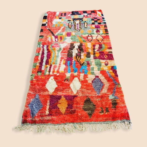 Tappeto Boujaad • Annodato a mano • 295 × 165 cm • Pezzo unico