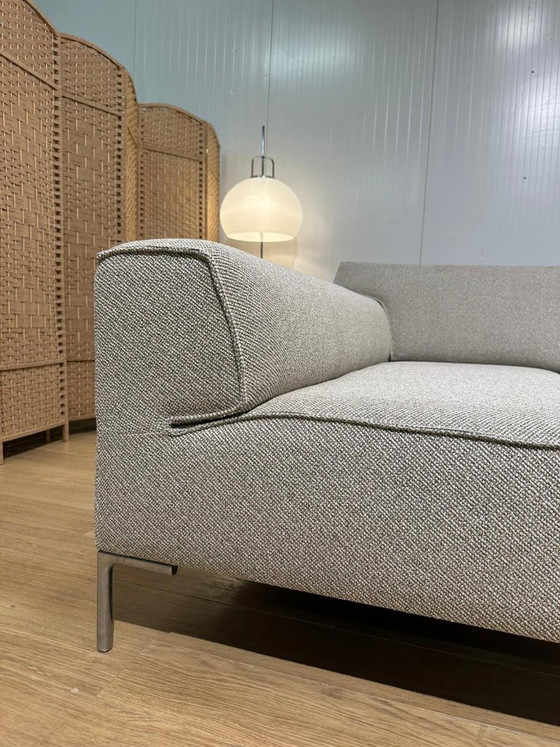 NEWLY UPHOLSTERED Design on Stock Bloq Corner sofa + WARRANTY, Other, Metal, Grey, Modern (photo 5 of 7)