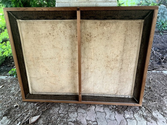 Image 1 of Tapisserie murale 1876 « Visite à l'atelier de l'artiste » V. de Parades