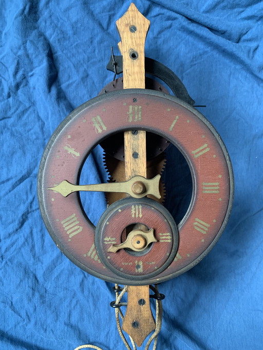Vintage Buco 1670 Baumann AG 9444 Diepoldsau Swisss clock