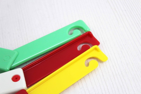 Image 1 of Set of 4 vintage folding hangers