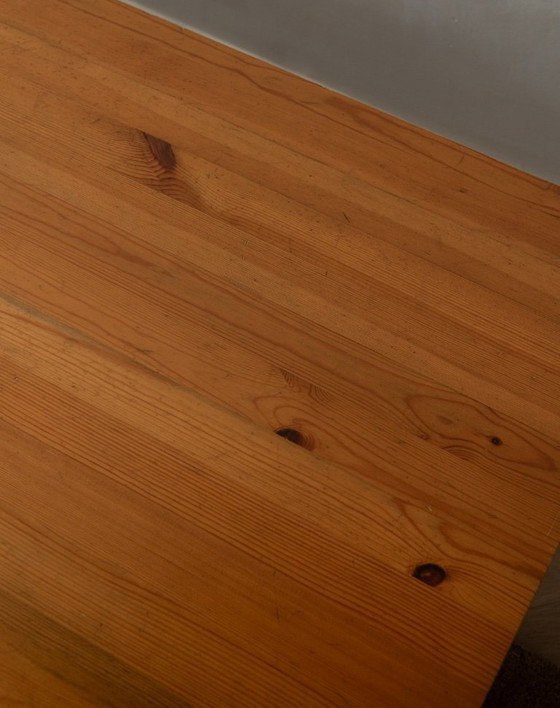 Image 1 of Vintage Dymling grenen salontafel van Yngve Ekström voor Swedese, Zweeds brutalistisch design, jaren 70.