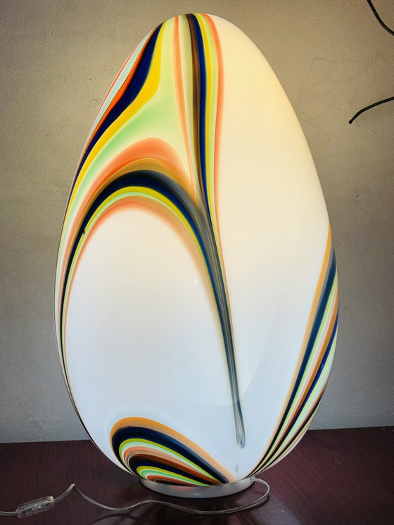 Image 1 of Bunte Eier-Tischlampe