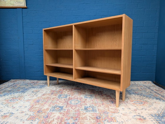 Image 1 of Vintage oak bookcase, Hundevad, 1960s