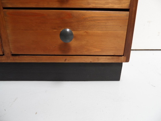 Vintage Brutalist Ladekast – Ladekasten, Wood (photo 4 of 10)