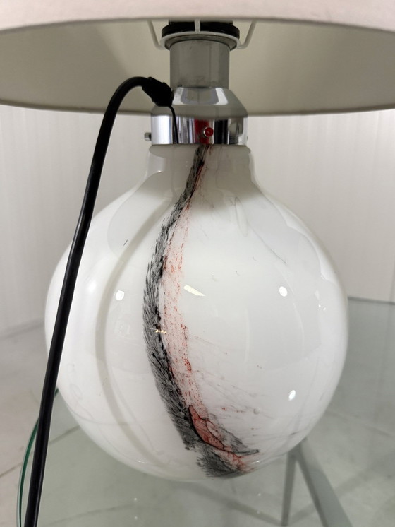 Image 1 of Peill & Putzler Large Glass Table Lamps 1970's