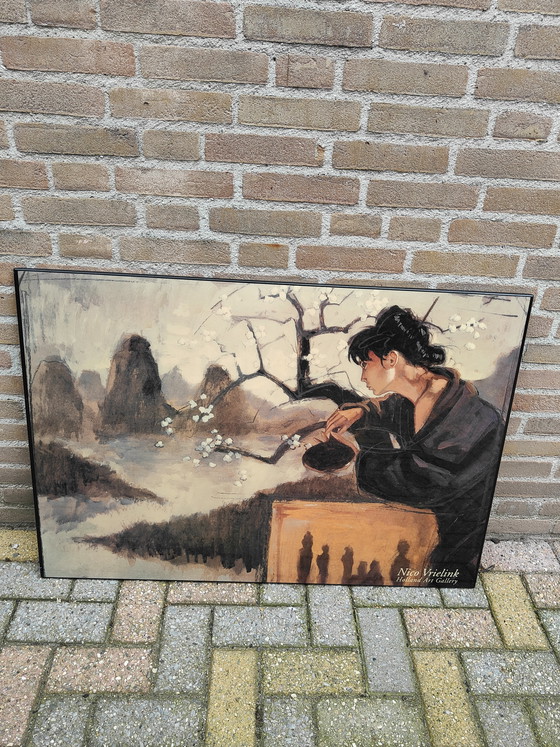 Image 1 of Nico Vrielink Holland Art Gallery Painting